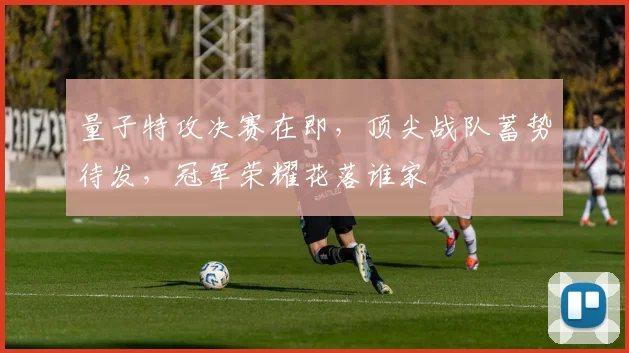 量子特攻决赛在即，顶尖战队蓄势待发，冠军荣耀花落谁家