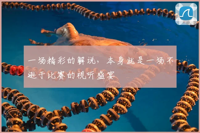 一场精彩的解说，本身就是一场不逊于比赛的视听盛宴